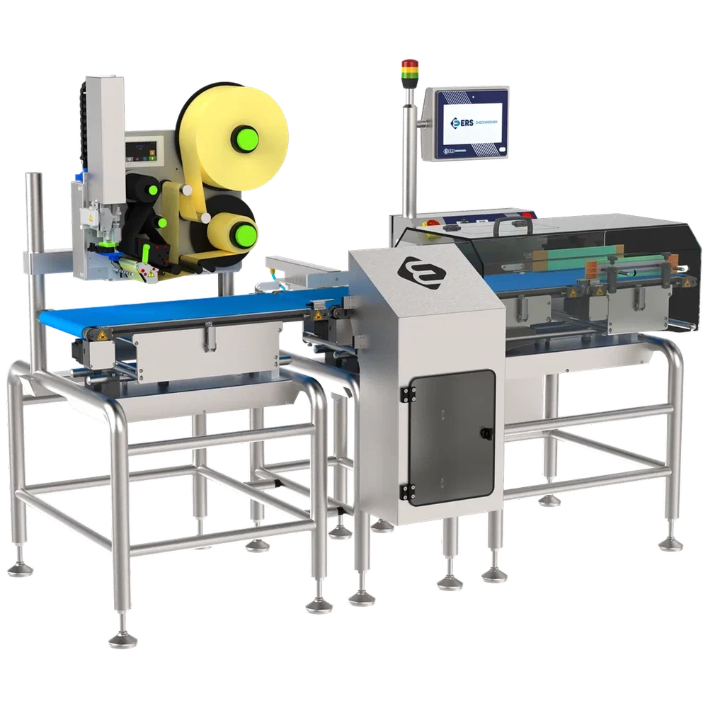 Checkweigher + Labeling Machine