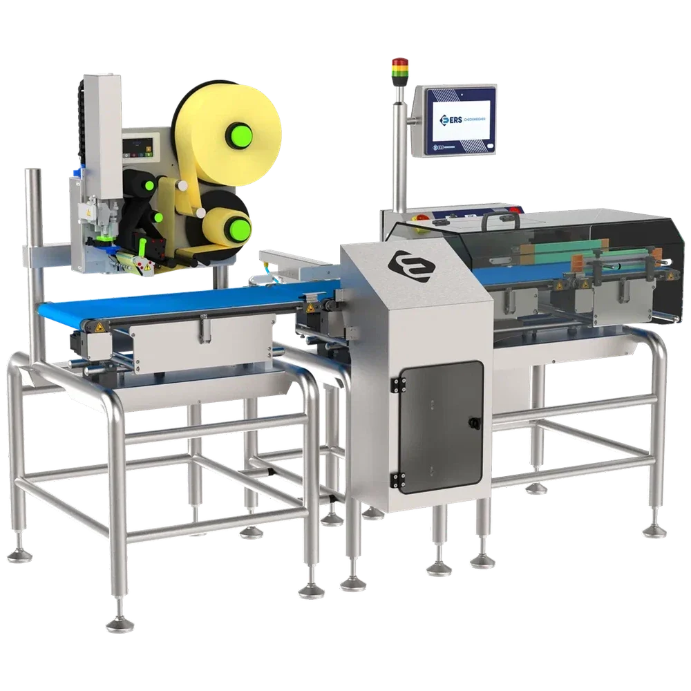Checkweigher + Labeling Machine